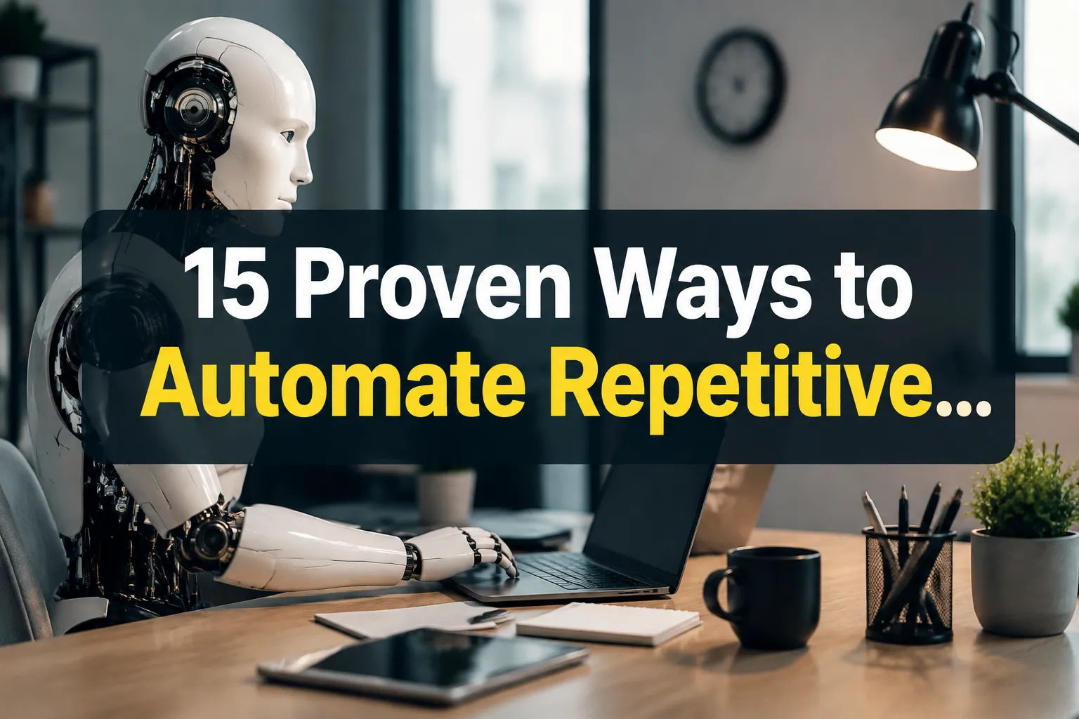 15 Proven Ways to Automate Repetitive Tasks and Reclaim Your Workday in 2026