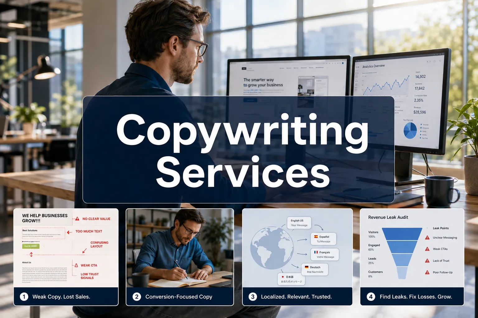 The Conversion Crisis: How Weak Copy and Language Barriers Are Quietly Killing Your Sales