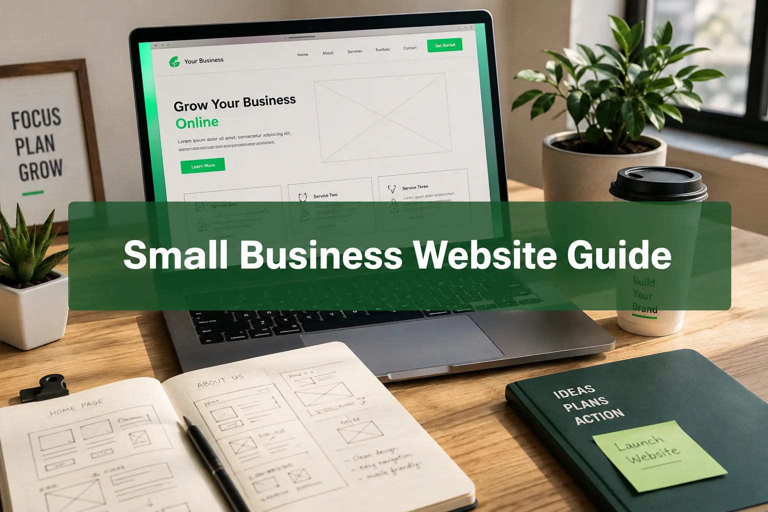 Website Design & Development for Small Business: The Complete Guide to Building a Site That Looks Professional, Loads Fast and Converts Visitors