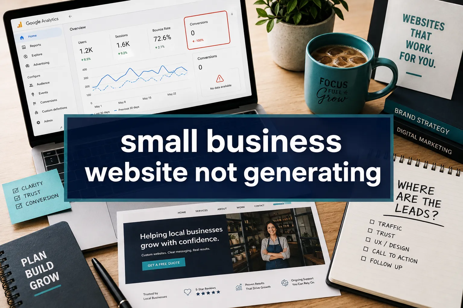 Why Your Small Business Website Is Not Generating Enquiries