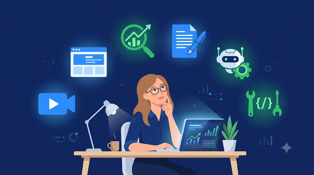 Business owner considering solutions